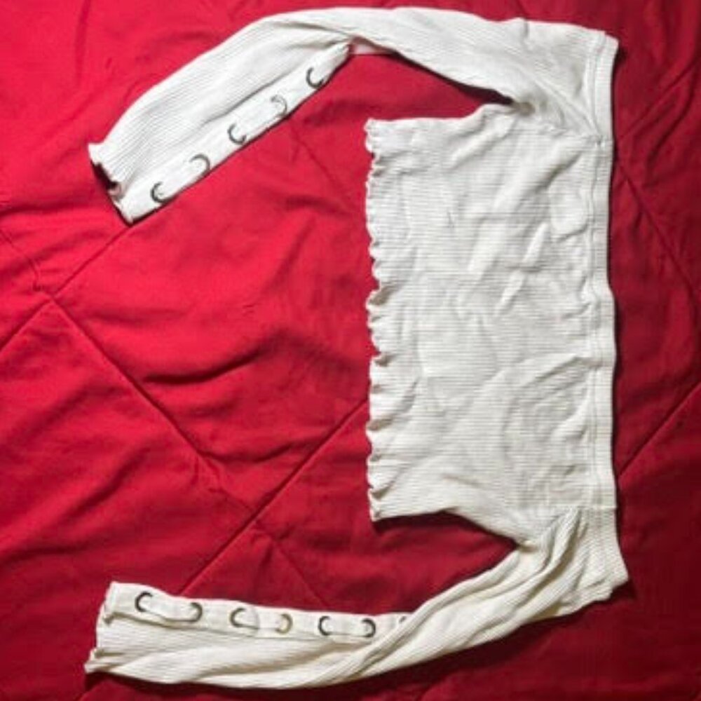 off shoulder white crop